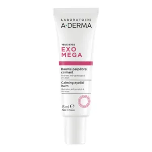 Soin paupières atopiques A Derma Exomega Baume palpébral calmant