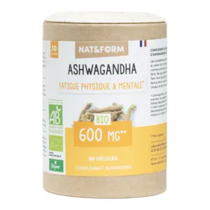 Nat et Form ashwagandha Bio