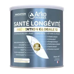 Arkopharma Santé longévité prévention globale 12 marqueurs