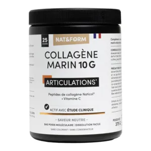 Nat et Form poudre Collagène marin + vitamine C