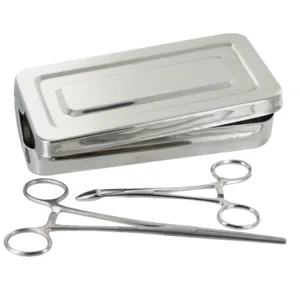 Boite médicale simple d'instruments Holtex pour accouchement