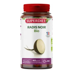 Comprimés Superdiet Radis noir Bio