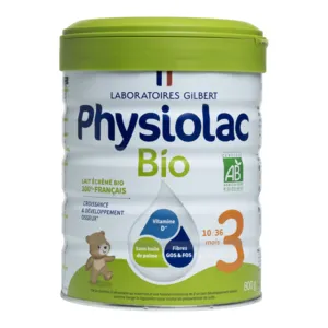 Physiolac 3 Lait de croissance Bio