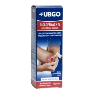 Diclofénac 4 % Urgo spray anti douleur