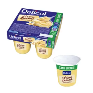 Delical crème dessert HP HC pour diabétique