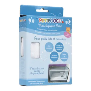 Moustiquaire lit bébé et berceau Petipouce
