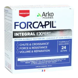 Forcapil Integral Expert cheveux et cuir chevelu en gélules