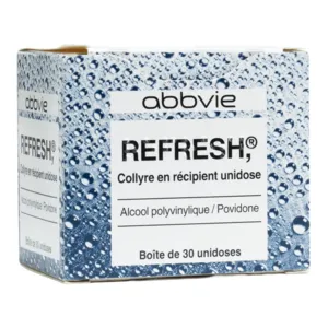 Refresh collyre yeux secs