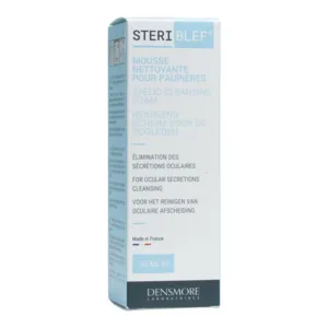 Mousse Steriblef pour l'hygiène des cils et des paupières