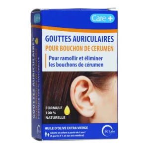 Gouttes pour bouchon de cérumen Eg Labo Care+