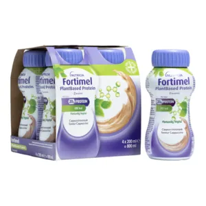 Boisson hyperprotéinée Fortimel PlantBased Protein Cappuccino