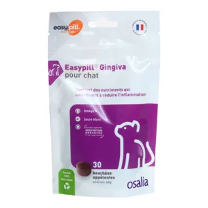 Bouchées appétentes chat Easypill Gingiva