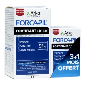 Forcapil Expert fortifiant cheveux et ongles
