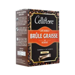 Celliflore Brûle graisses Café sticks