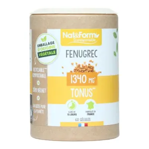 Fenugrec Nat et Form gélules Tonus