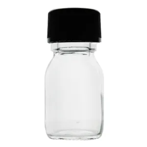 Flacon verre transparent cosmétique maison Cooper
