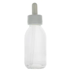 Cooper flacon verre compte-gouttes cosmétique maison
