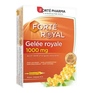 Ampoules Gelée royale 1000 mg Forté Royal