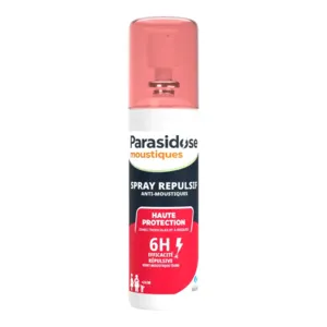 Spray repulsif corps et visage Parasidose Zone tropicale