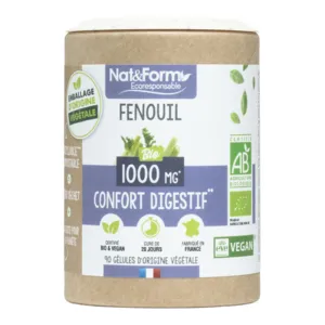 Fenouil Nat & Form gélules Confort digestif