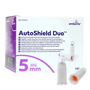 Aiguilles de sécurité BD AutoShield Duo pour stylo à insuline
