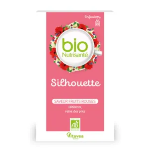 Tisane Sihouette Bio Nutrisanté fruits rouges