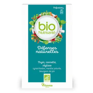 Bio Nutrisanté tisane Défenses naturelles sachets