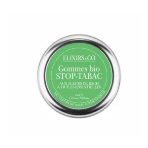 Gommes fleurs de Bach Stop Tabac Elixirs and Co