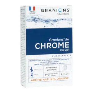 Granions comprimés Chrome 250 µg