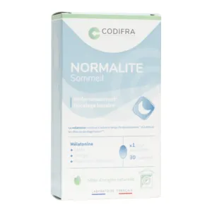 Codifra Normalite Sommeil capsules mélatonine