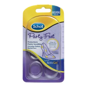 Coussinet chaussure ActivGel Scholl Party Feet protection point sensible x6