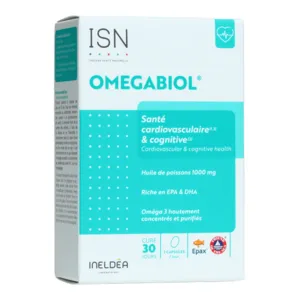 Oméga 3 capsules Omégabiol Ineldéa
