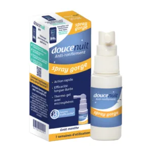 Spray pour la gorge anti-ronflement Douce Nuit
