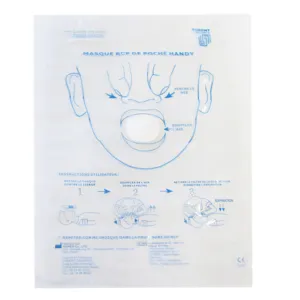 Dumont Sécurité Masque RCP de Poche pour bouche à bouche