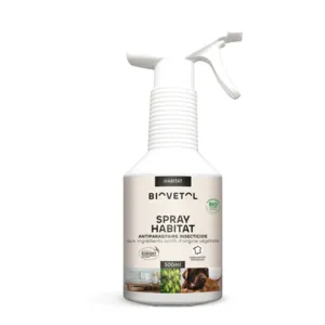 Spray anti puces environnement Biovetol