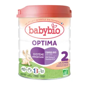 Babybio lait 2ème âge Optima bio