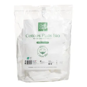Rectangles de coton bio Visage et Corps LMP Care
