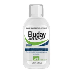 Bain de bouche antiplaque Eluday Aloe Repair