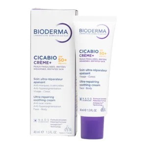 Cicabio Creme + soin réparateur apaisant SPF 50+ pour cicatrices