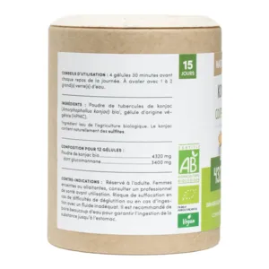 Nat & Form Ecoresponsable konjac bio gélules coupe faim