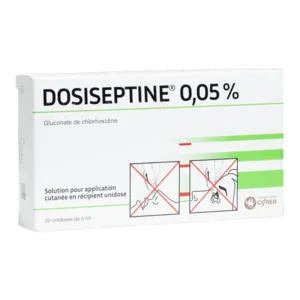 Dosiseptine chlorhexidine