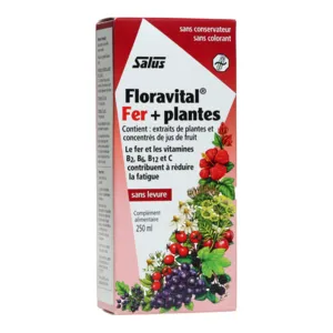 Solution buvable Floravital Fer et Plantes Salus