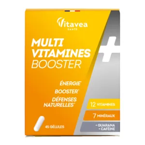 Vitavea Multivitamines Booster vitamines minéraux guarana caféine