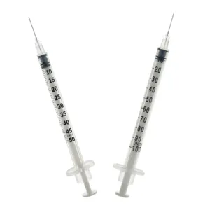 Seringue à insuline avec aiguille 29G pour diabète