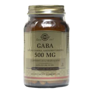 Solgar gélules GABA 500 mg