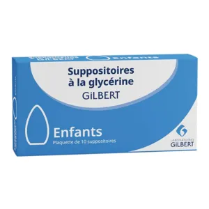 Suppositoires à la glycerine enfant