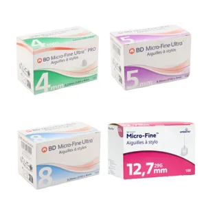 BD Microfine aiguilles pour stylo à insuline