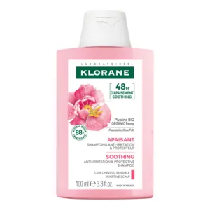 Shampoing Klorane à la pivoine bio pour cuir chevelu sensible