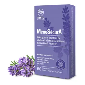 MenoSecurA comprimés ménopause bouffées de chaleur