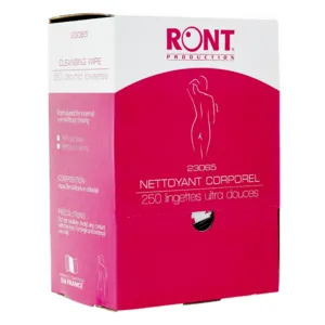 Ront lingettes nettoyage du corps